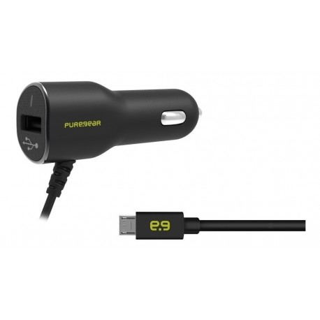 Cargador Micro Usb Para Carro Carga Rapida 3.4a Original (Entrega Inmediata)