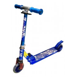 Patineta Monopatín Scooter Plegable Metalizada Llantas Luces (Entrega Inmediata)