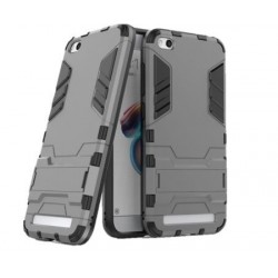 Kit Protector Antiimpacto Xiaomi Redmi 5a Gris + Vidrio Negr (Entrega Inmediata)