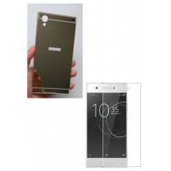 Kit Bumper Sony Xperia Xa1 Plus + Vidrio Full Cover Clear (Entrega Inmediata)