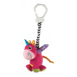 Móvil Unicornio Playgro Vibrador Engancha Fácil Bebe Coche (Entrega Inmediata)