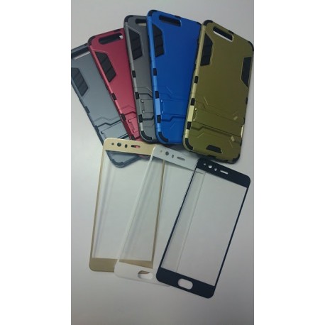 Kit Total Huawei P10 Plus Antiimpacto + Templado Curvo 3d (Entrega Inmediata)