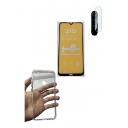 Kit Funda Protector Space + Ceramico + Lente Xiaomi Note 8 (Entrega Inmediata)