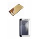 Kit Bumper Xiaomi Redmi Note 5a Dorado + Vidrio Blanco (Entrega Inmediata)