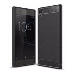 Kit Protector Sony Xperia Xa1 Plus Negro + Vidrio Dorado (Entrega Inmediata)