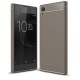 Kit Protector Sony Xperia Xa1 Plus Gris + Vidrio Blanco (Entrega Inmediata)