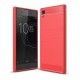 Kit Protector Sony Xperia Xa1 Plus Rojo + Vidrio Blanco (Entrega Inmediata)