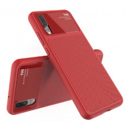 Estuche De Lujo Compacto Protector Huawei P20 Lite Rojo (Entrega Inmediata)