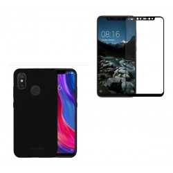 Kit Protector Soft Xiaomi Note 6 Pro + Vidrio 6d Completo (Entrega Inmediata)