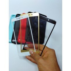 Kit Estuche Xiaomi Redmi 4x Carbono + Vidrio Curvo Cubre 100 (Entrega Inmediata)