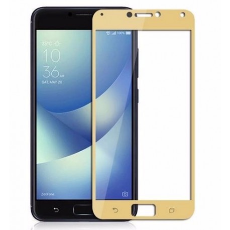 Kit Total Protector Zenfone 4 Max Zc554kl + Vidrio 3d Dorado (Entrega Inmediata)
