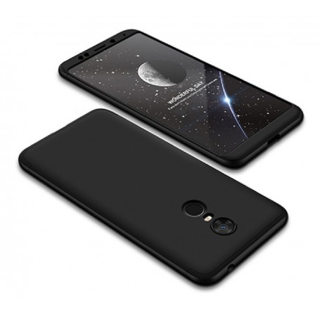 Estuche Protector 360 Xiaomi Redmi 5 16gb Negro+ Vidrio 3d (Entrega Inmediata)