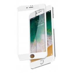 Vidrio Curvo Protector Completo 6d iPhone 8 Plus Blanco (Entrega Inmediata)