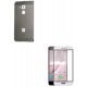Kit Bumper Negro + Vidrio 3d Blanco Huawei Nova Plus (Entrega Inmediata)