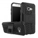 Kit Protector Samsung Galaxy A3 2017 Negro + Vidrio Negro (Entrega Inmediata)