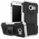Kit Protector Samsung Galaxy A3 2017 Blanco + Vidrio Negro (Entrega Inmediata)