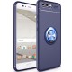 Estuche Ring Case Protector Lujo Anillo Huawei Y9 2018 Azul (Entrega Inmediata)