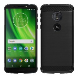 Case Protector Funda Tpu Fibra Carbono Motorola Moto G7 (Entrega Inmediata)