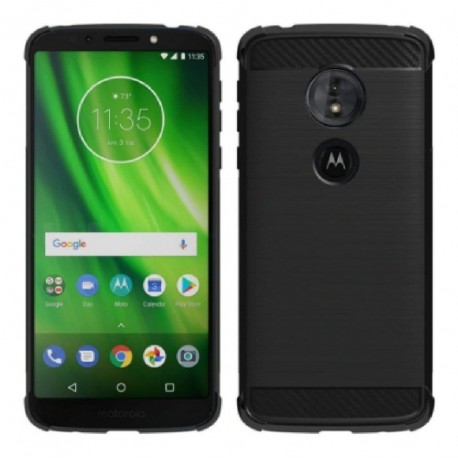 Case Protector Funda Tpu Fibra Carbono Motorola Moto G7 (Entrega Inmediata)