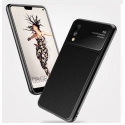 Funda De Lujo Estuche Compacto Protector Huawei P20 Negro (Entrega Inmediata)