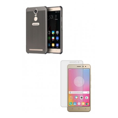 Kit Protector Lenovo K6 Vibe Bumper Aluminio + Templado (Entrega Inmediata)