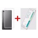 Kit Protector Templado Sony Xperia X + Silicona (Entrega Inmediata)