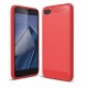 Estuche Original Fibra Carbono Zenfone 4 Max Zc554kl Rojo (Entrega Inmediata)