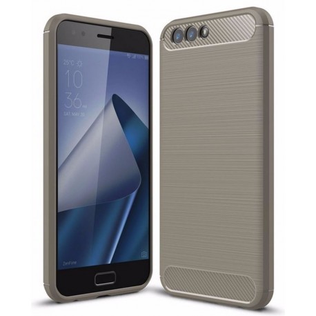 Estuche Original Fibra Carbono Zenfone 4 Ze554kl Gris (Entrega Inmediata)
