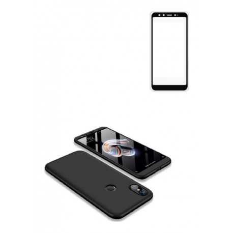 Kit Estuche Protector 360 Xiaomi Redmi Mi A2 + Vidrio 5d (Entrega Inmediata)