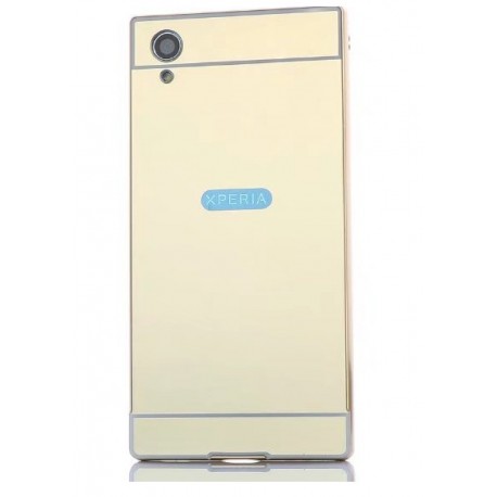 Bumper Aluminio Protector Sony Xperia Xa1 Plus Dorado (Entrega Inmediata)