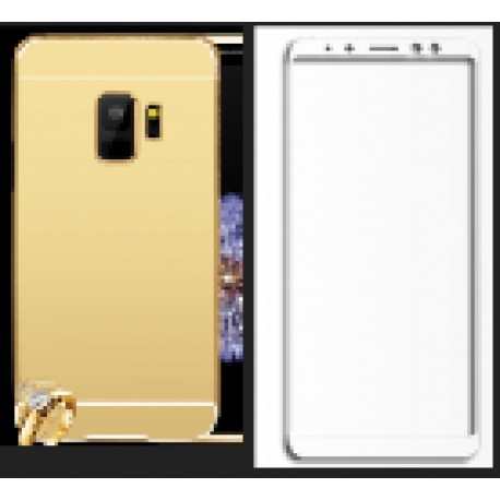 Kit Protector Estuche Samsung A8 Plus Dora+ Vidrio 3d (Entrega Inmediata)