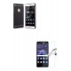 Bumper Aluminio De Lujo Mate Negro + Vidrio Huawei P8 Lite (Entrega Inmediata)