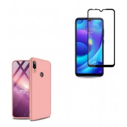 Funda Protector 360 Xiaomi Redmi Note 7 + Vidrio 6d (Entrega Inmediata)