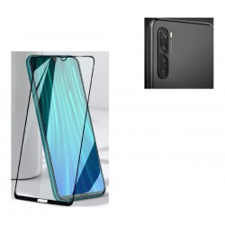 Kit Protector Metal Lente Cámara Xiaomi Note 8 + Vidrio 9d (Entrega Inmediata)