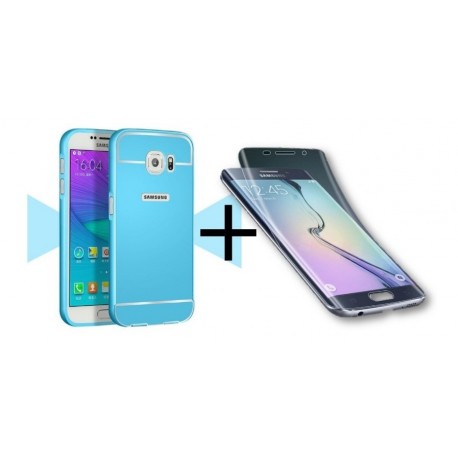 Bumper De Aluminio Samsung S7 Edge De Lujo + Screen Curvo (Entrega Inmediata)