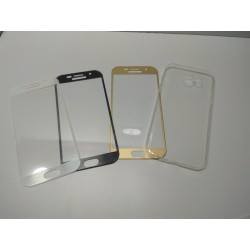 Kit Protector Samsung Galaxy A5 2017 Silicona + Vidrio Curvo (Entrega Inmediata)