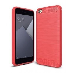 Estuche Original Carbono Xiaomi Redmi Note 5a Prime Rojo (Entrega Inmediata)
