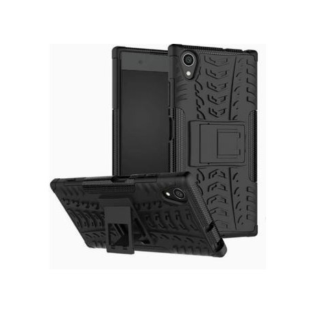 Estuche Armadura Impacto Sony Xperia Xa1 Plus Negro (Entrega Inmediata)
