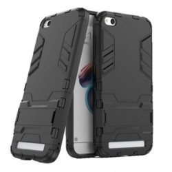 Kit Protector Antiimpacto Xiaomi Redmi 5a Negr + Vidrio Blan (Entrega Inmediata)