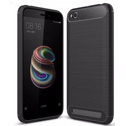 Estuche Original Fibra Carbono Xiaomi Redmi 5a Negro (Entrega Inmediata)