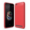 Estuche Original Fibra Carbono Xiaomi Redmi 5a Rojo (Entrega Inmediata)