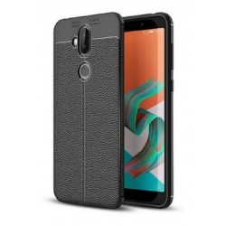 Funda Protector Original Cuero Asus Zenfone 5 Selfie Negro (Entrega Inmediata)