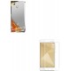 Kit Estuche Bumper Plateado + Vidrio Blanco Xiaomi Redmi 4x (Entrega Inmediata)