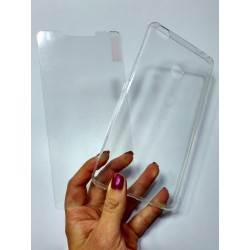 Kit Protector Xiaomi Mi Max Silicona + Vidrio Templado (Entrega Inmediata)