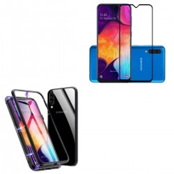 Kit Vidrio 6d + Protector Magnetico Samsung A10 (Entrega Inmediata)