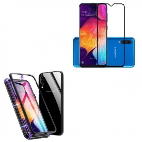 Kit Vidrio 6d + Protector Magnetico Samsung A10 (Entrega Inmediata)