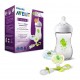 Set Regalo Tetero Avent Natural 9 Oz Dragon + 2chupos + Clip (Entrega Inmediata)