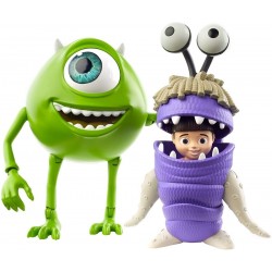 Figuras Articuladas Pixar Monsters Inc Mike Wazowski Y Boo (Entrega Inmediata)