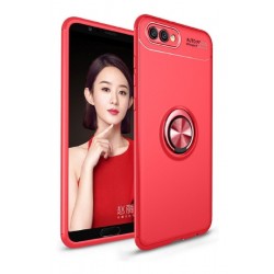 Estuche Ring Case Protector Lujo Anillo Huawei Y9 2018 Rojo (Entrega Inmediata)