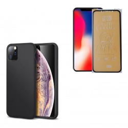 Kit Protector Funda Case iPhone 11 Pro + Irrompible Visor (Entrega Inmediata)